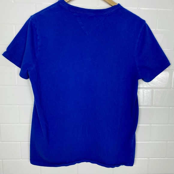 TOMMY HILFIGER Blue 'Hilfiger' Tee - Picture 2 of 5